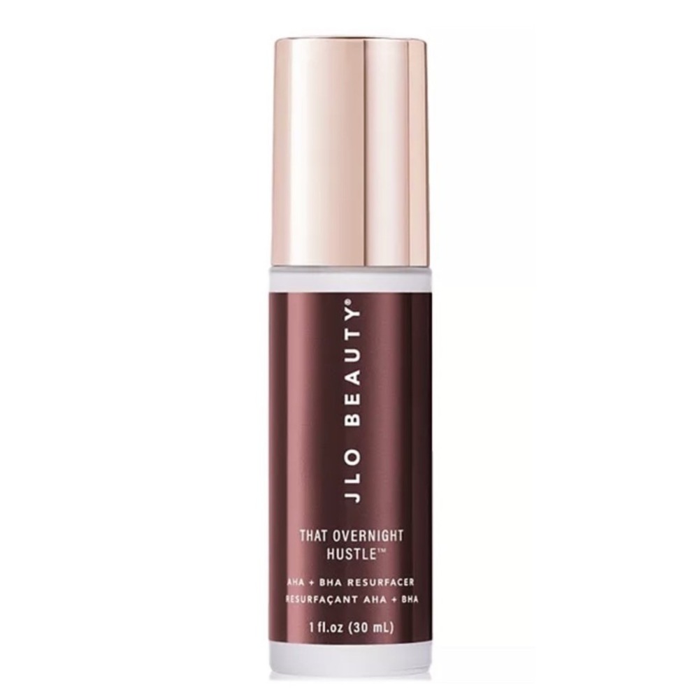 JLo Beauty That Overnight Hustle AHA + BHA Resurfacer 1oz. [New in Box]